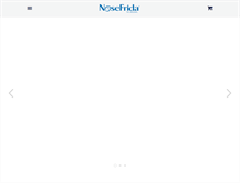 Tablet Screenshot of nosefrida.co.nz